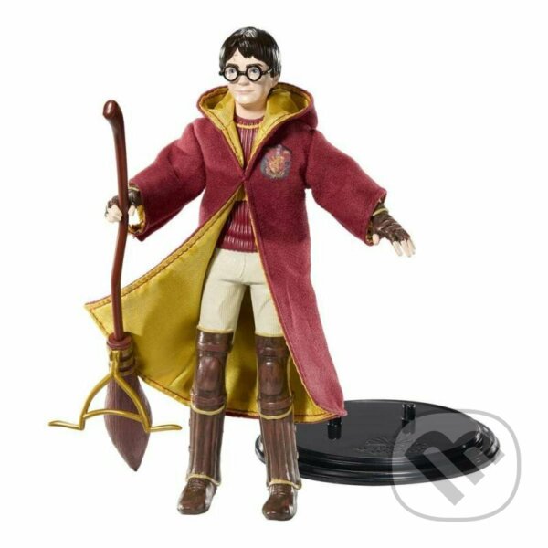 Levně Harry Potter Bendyfig tvarovateľná postavička - Harry Potter Metlobal