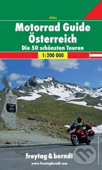 Levně Motorrad Guide Österreich - Die 50 schönsten Touren 1:200T/Rakousko - 50 nejkrásnějších tůr pro motorkáře