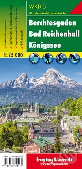 WKD  5 Berchtesgardenner Land 1:25 000/mapa
