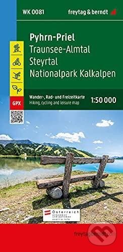 WK 0081 Pyhrn-Priel Traunsee-Almtal 1:50T (freytag&berndt)