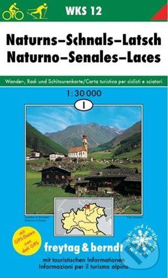 Levně WKS 12 Naturns 1:30 000/mapa