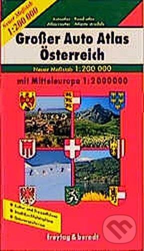 GAAO 1 Velký atlas Rakousko s CD ROM navigator (freytag&berndt)