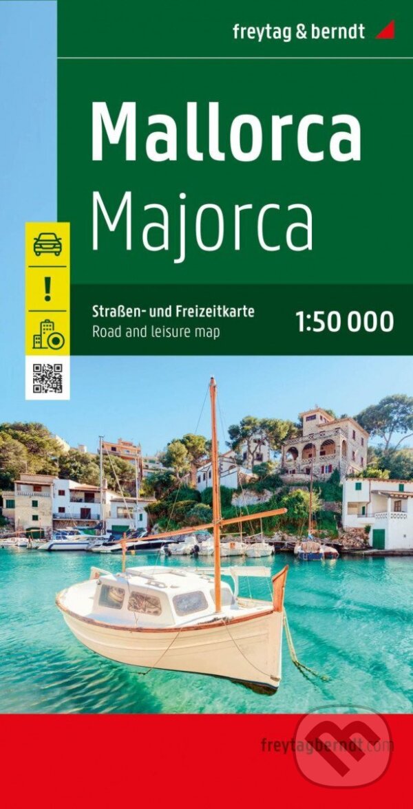 Levně Mallorca 1:50 000 / Mallorca, Straßen- und Freizeitkarte 1:50 000