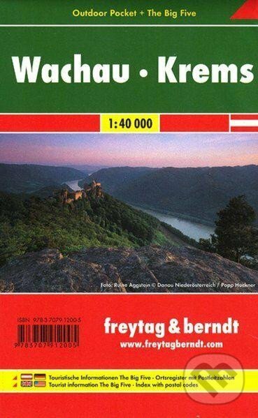 Levně Wachau - Krems 1:40 000 / Turistická mapa
