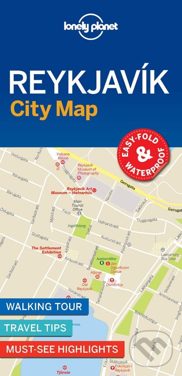 Levně WFLP Reykjavik City Map 1.