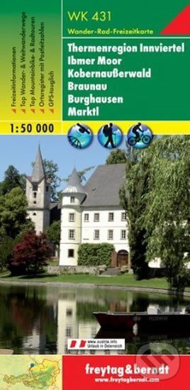 Levně WK 431 Thermenland,Innviertel 1:50 000/mapa