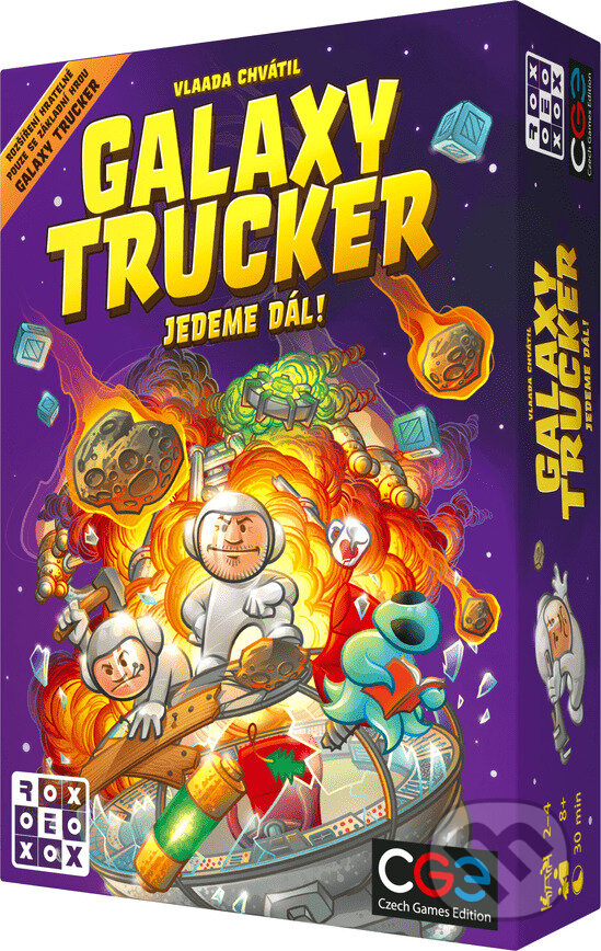 Levně Galaxy Trucker: Jedeme dál (rozš.) - Vlaada Chvátil - hra z kategorie Ostatné