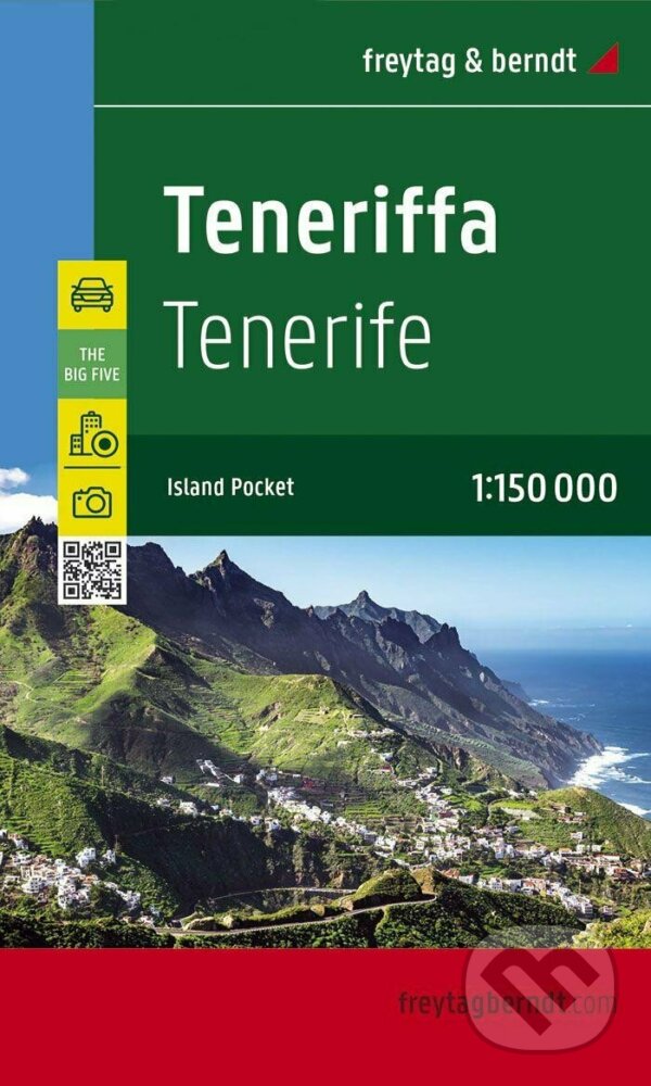 Levně Tenerife kapesní lamino 1:150 000 / Teneriffa, Straßenkarte 1:150 000