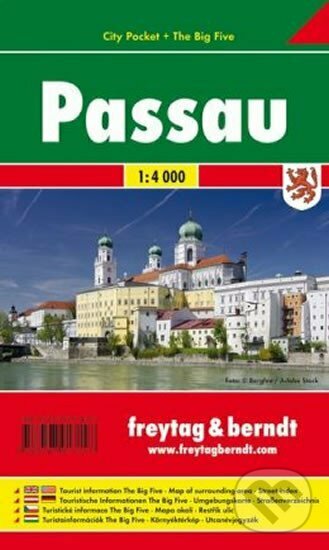 Levně Passau 1:4T/kapesní plán města