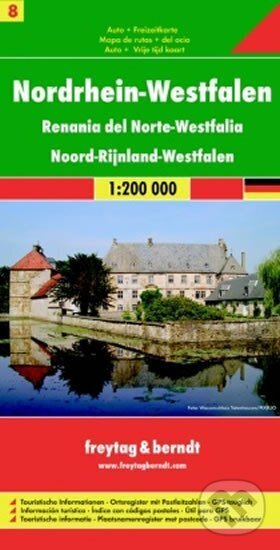 Levně Nordrhein-Westfalen/Severní Porýní-Vestfálsko 1:200T/automapa