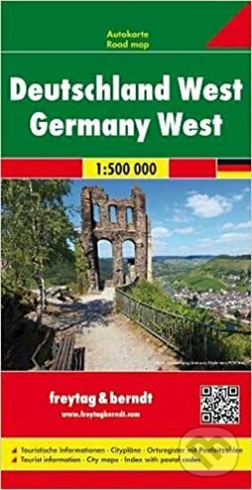 Levně Deutschland West/Německo-západ 1:500T/automapa