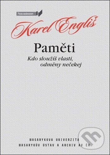 Levně Paměti (Kdo sloužíš vlasti, odměny nečekej) - Karel Engliš - kniha z kategorie Vysoké školy