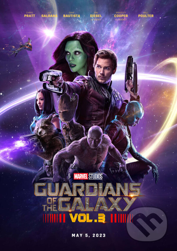 Levně Strážci Galaxie: Volume 3 - James Gunn - film z kategorie Akčné sci-fi