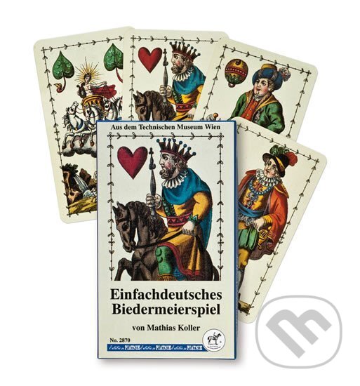 Levně Einfachdeutsches Biedermeierspiel No.2870 (Tarokové karty) - hra z kategorie Karty, hlavolamy
