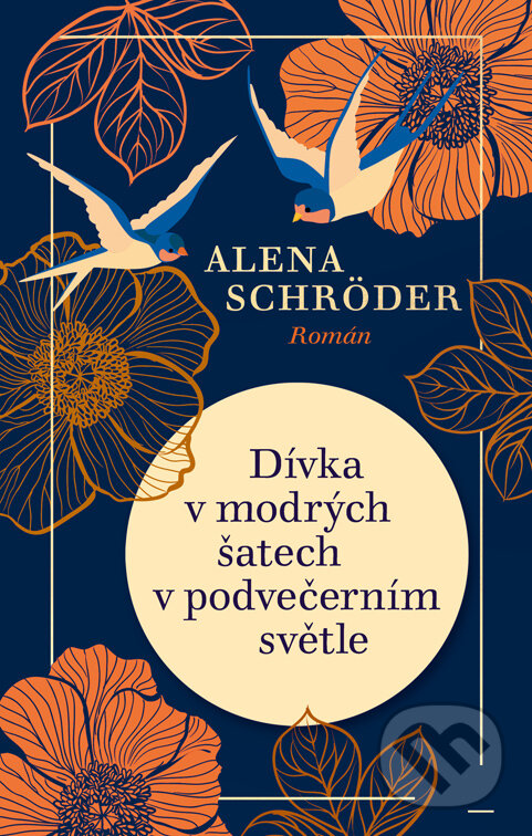 Dívka v modrých šatech v podvečerním světle - Alena Schröder, Kontrast, 2022