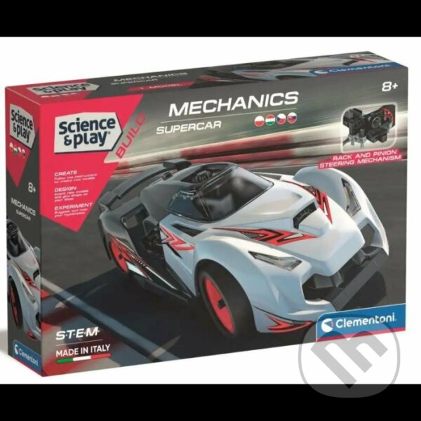 Levně Mechanická laboratoř - Závodní auto - hra z kategorie Stavebnice