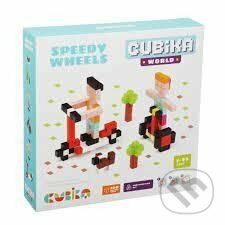 Levně Pixel "Rychlá kola" (dřevěná 3D stavebnice 200 kostiček) - hra z kategorie Stavebnice