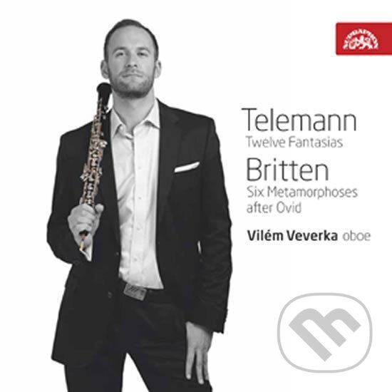 Levně Telemann: Fantasie, Britten: Metamorfózy / Vilém Veverka - hoboj