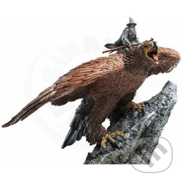 Levně Pán prstenů figurka - Gandalf na Gwaihirovi 15 cm