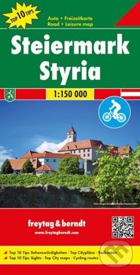 Levně Steiermark, Styria/Štýrsko 1:150T/automapa