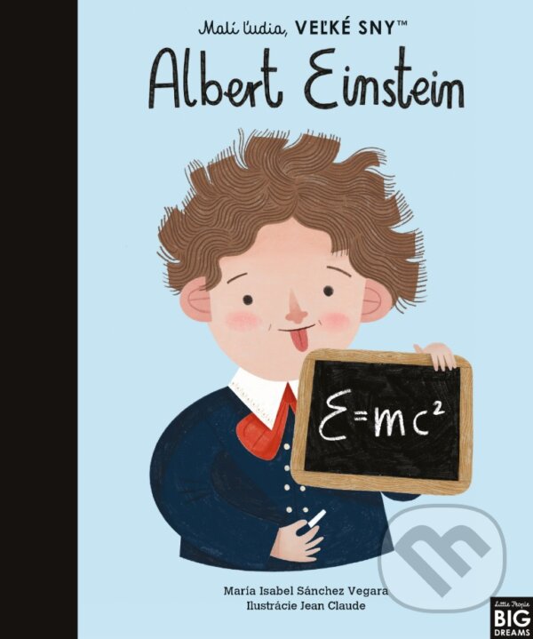 Levně Albert Einstein - Maria Isabel Sánchez Vegara, Jean Claude (ilustrátor) - kniha z kategorie Životopisy