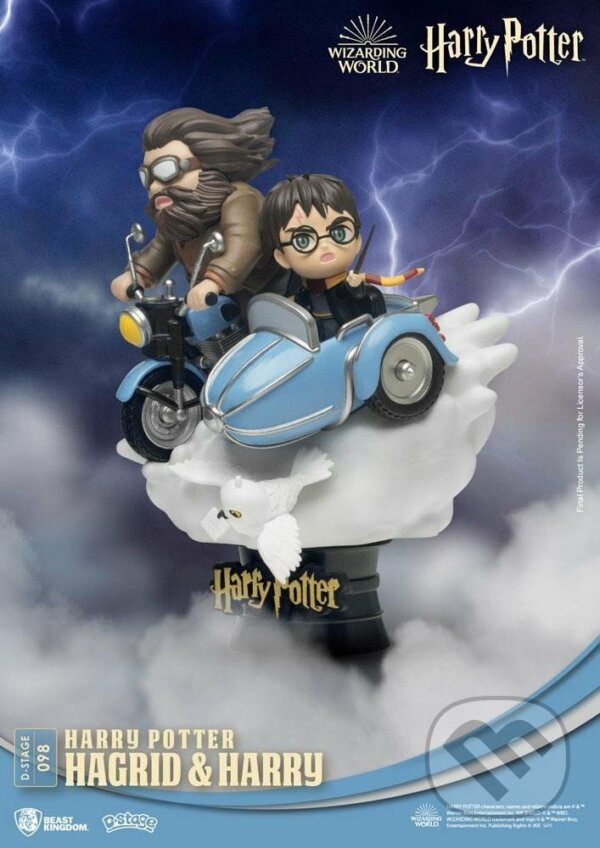 Levně Harry Potter diorama D-Stage - Harry & Hagrid 15 cm (Beast Kingdom)