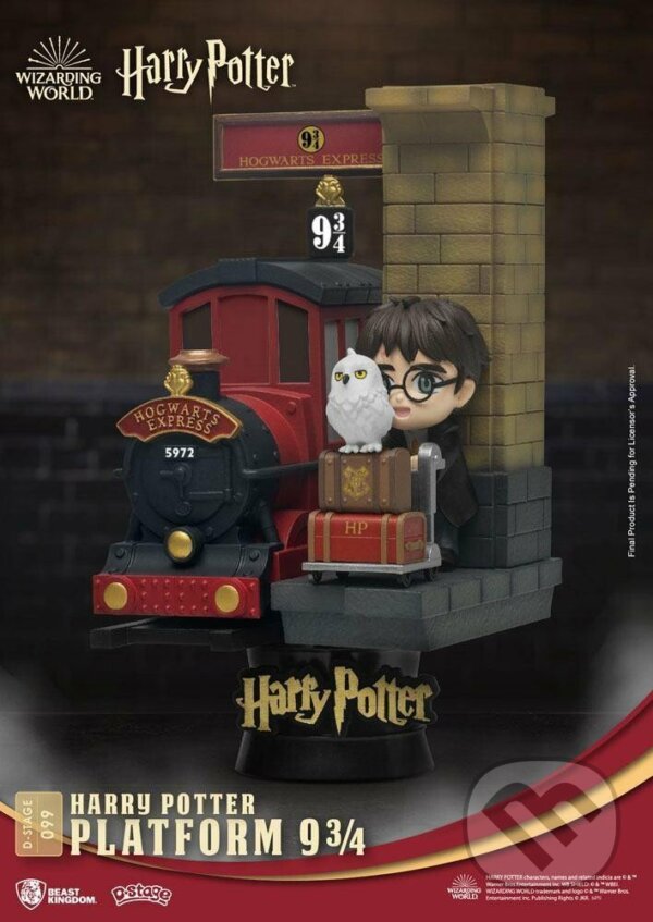 Levně Harry Potter diorama D-Stage - Nástupište 9 a 3/4 15 cm (Beast Kingdom)