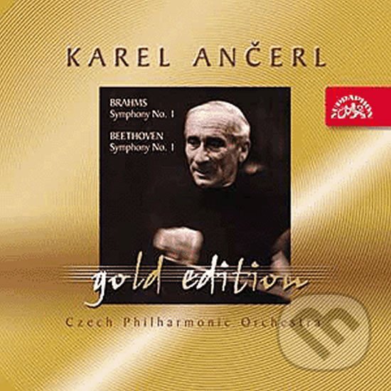 Karel Ančerl: Gold Edition 9 Brahms: Symfonie č. 1 c moll / Beethoven :Symfonie č. 1 C dur - CD (Johannes Brahms)