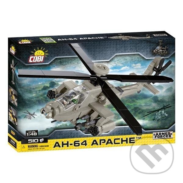 Levně Stavebnice COBI Armed Forces AH-64 Apache, 1:48 - hra z kategorie Stavebnice
