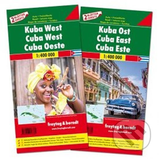 Levně Kuba West und Ost 1:400 (set 2 mapy)
