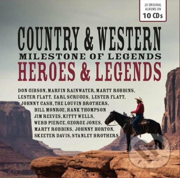 Hudobné CD: Country & Western Heroes - kolekce (FERMATA, a.s.). FERMATA, a.s.