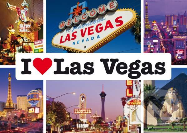 Levně I love Las Vegas - puzzle z kategorie Mestá a stavby
