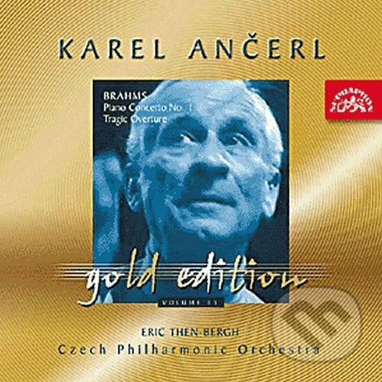 Johannes Brahms: Gold Edition 15 Brahms: Koncert pro klavír d moll, Tragická předehra - Johannes Brahms, Supraphon, 2003