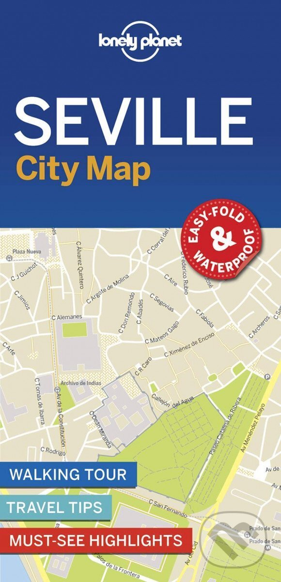 Levně Lonely Planet Seville City Map 1.