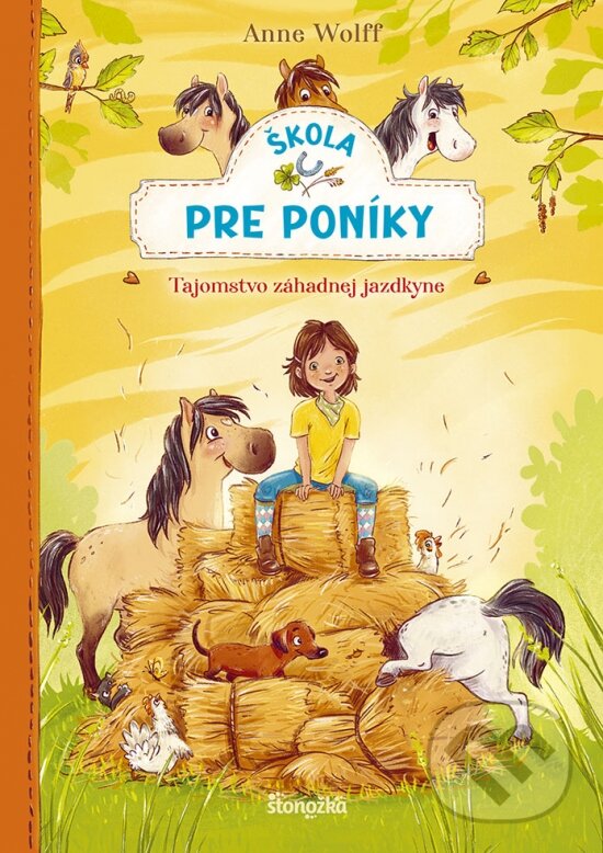 Levně Škola pre poníky 1: Tajomstvo záhadnej jazdkyne - Anne Wolff, Nadine Reitz (ilustrátor) - kniha z kategorie Beletria