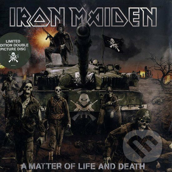 Kniha Iron Maiden: A Matter Of Life And Death LP