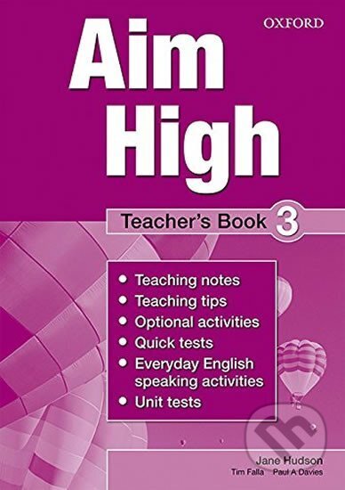 Levně Aim High 3 Teacher´s Book - Jane Hudson - kniha z kategorie Jazykové učebnice a slovníky