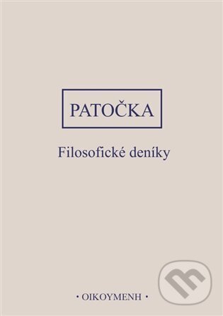 Levně Filosofické deníky - Jan Patočka - kniha z kategorie Filozofia
