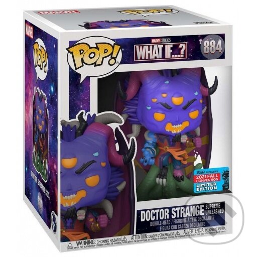 Levně Funko Super POP Marvel: What if…? - Dr. Strange Supreme