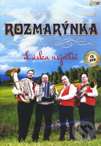Levně Láska největší… (CD + DVD) - Rozmarýnka - film z kategorie Hudobné