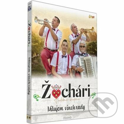 Levně Milujeme vinohrady (CD + DVD) - Žochári - film z kategorie Hudobné