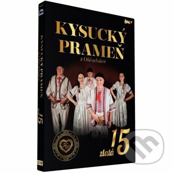 Levně Kysucký pramen - Zlatá 15 (CD + DVD) - Kysucký pramen - film z kategorie Hudobné