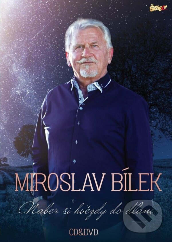Levně Miroslav Bílek : Naber si hvězdy do dlaní (CD + DVD) - film z kategorie Hudobné