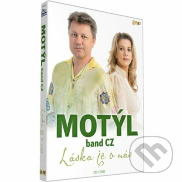 Levně Láska je v nás (CD + DVD) - CZ Band Motýl - film z kategorie Hudobné