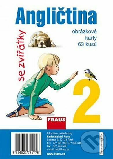 Levně Angličtina se zvířátky 2 - obrázkové karty