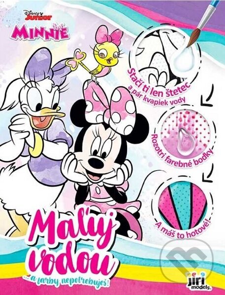 Kniha: Maľuj vodou - Minnie (A4) (Jiri Models SK). Jiri Models SK, 2021