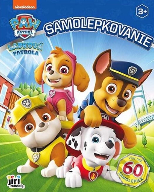 Kniha: Samolepkovanie Labková Patrola (Jiri Models SK). Jiri Models SK, 2021