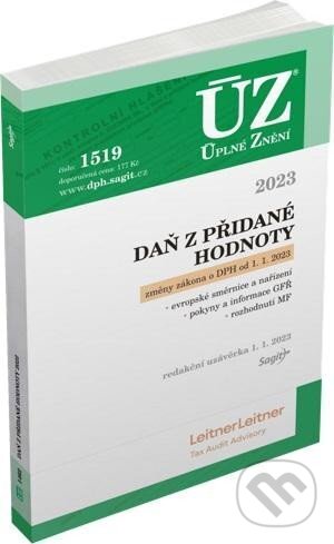 Levně Úplné Znění - 1519 Daň z přidané hodnoty 2023 - kniha z kategorie Dane