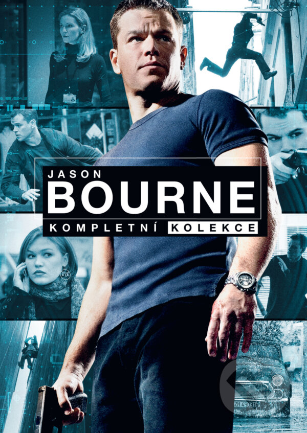 Levně Jason Bourne kolekce 1.-5. (5DVD) - film z kategorie Akčné filmy
