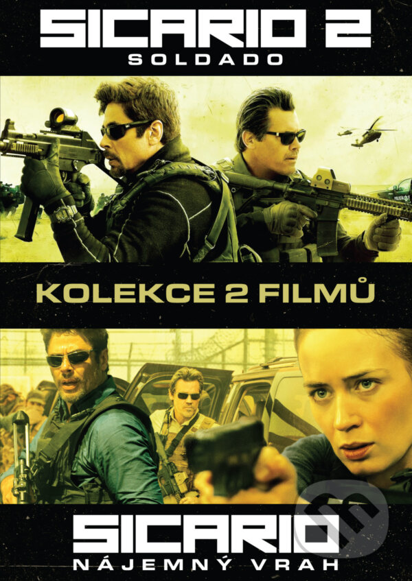 Film: Sicario 1-2. kolekce (Magicbox) (DVD). Magicbox, 2023